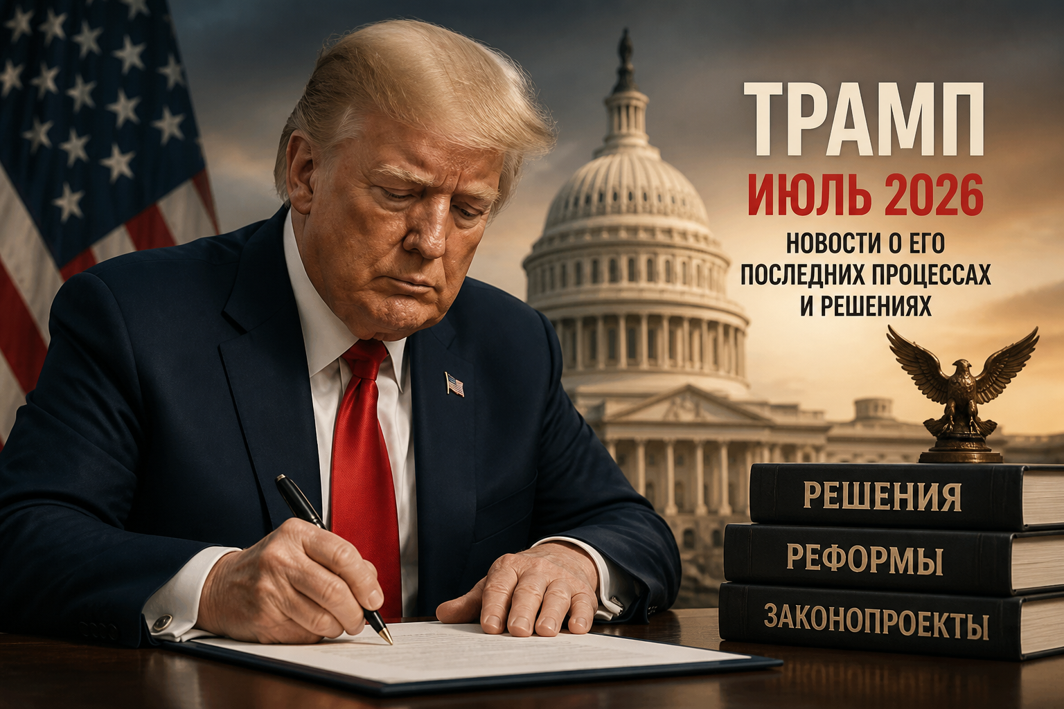 трамп июль 2026 новости о его последних процесах и решениях — иллюстрация к статье «трамп июль 2026 новости о его последних процесах и решениях»