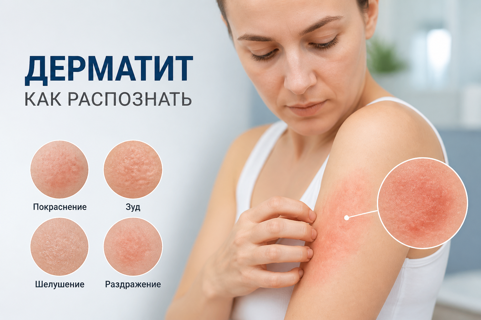 дерматит как распознать — иллюстрация к статье «дерматит как распознать»
