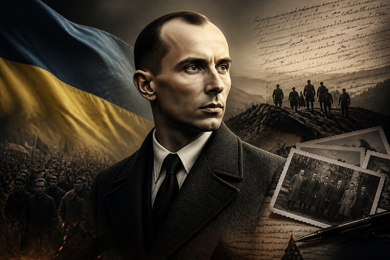 Кто стоит за символом — иллюстрация к статье «бандера сильнейшая личность что оставила след на поколения»