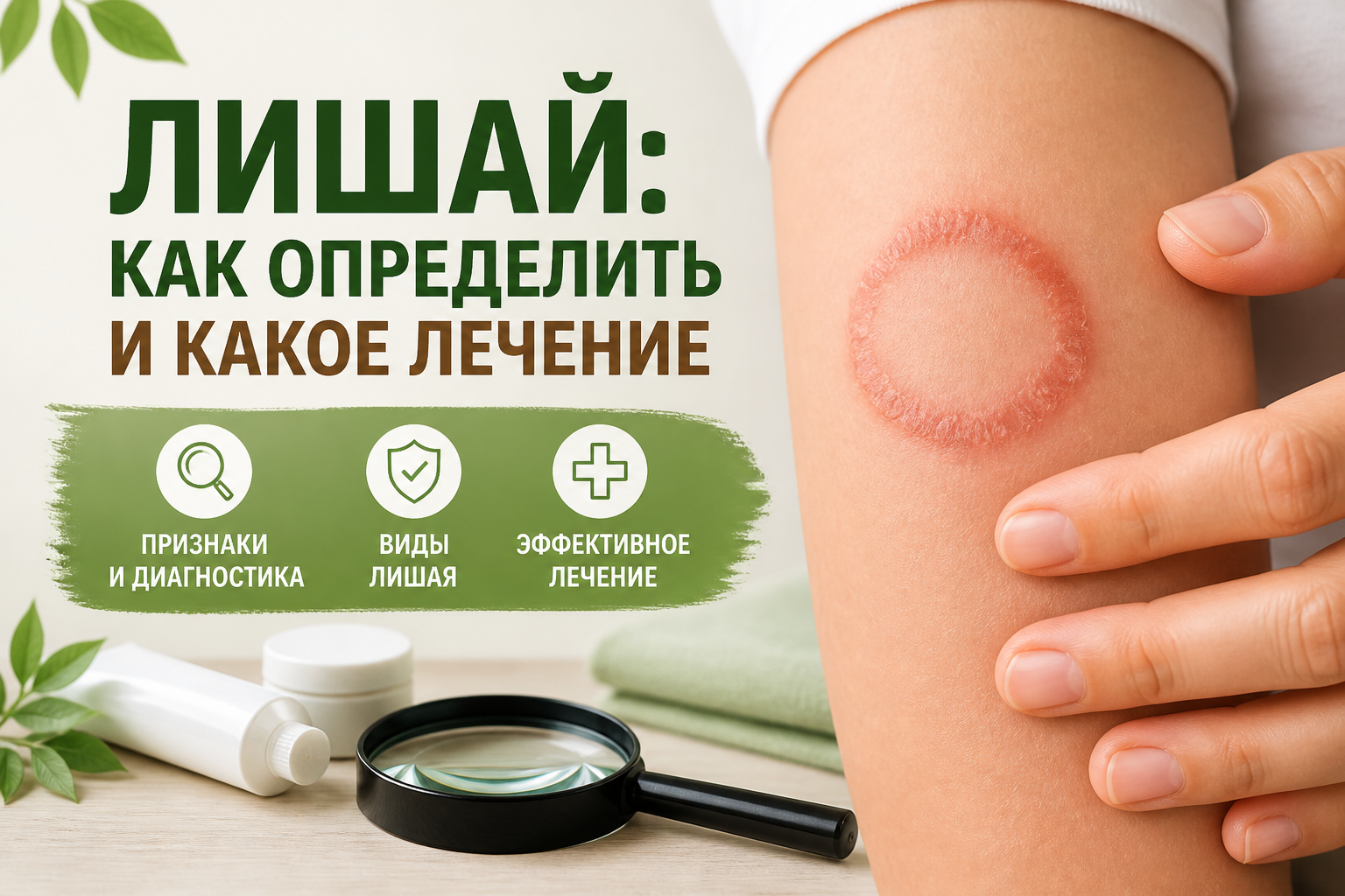 Лишай: как определить вид и выбрать лечение