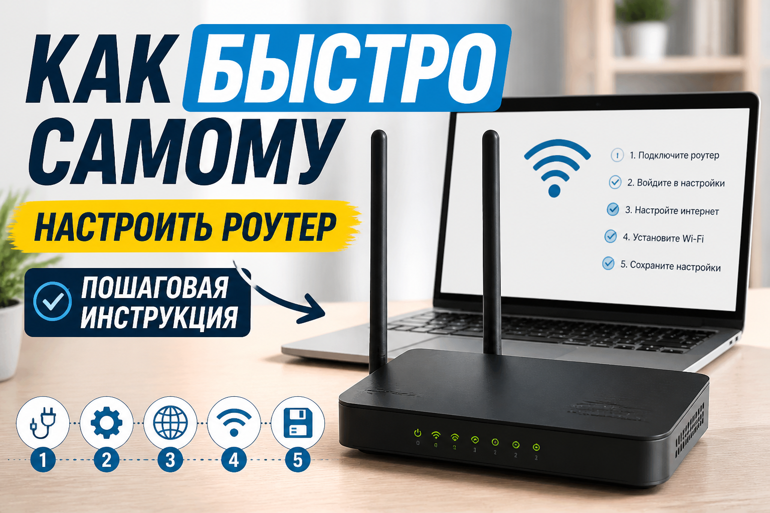 Как настроить роутер самому: пошаговая инструкция