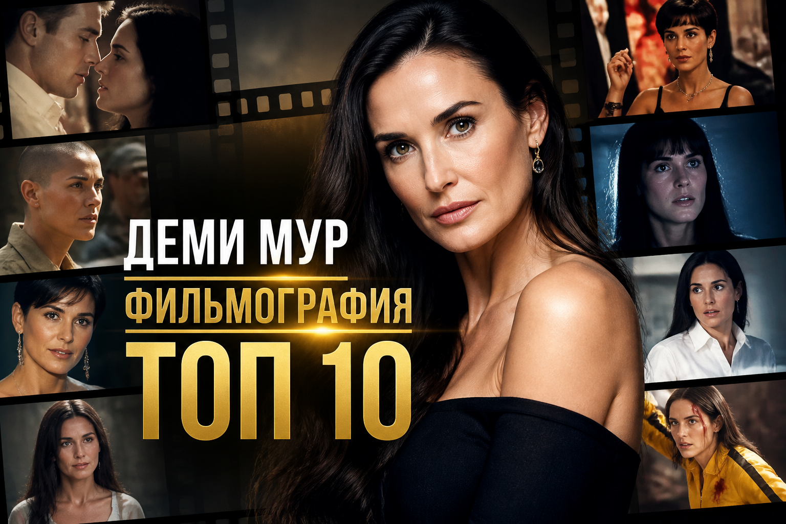 Деми Мур: топ 10 лучших фильмов фильмографии