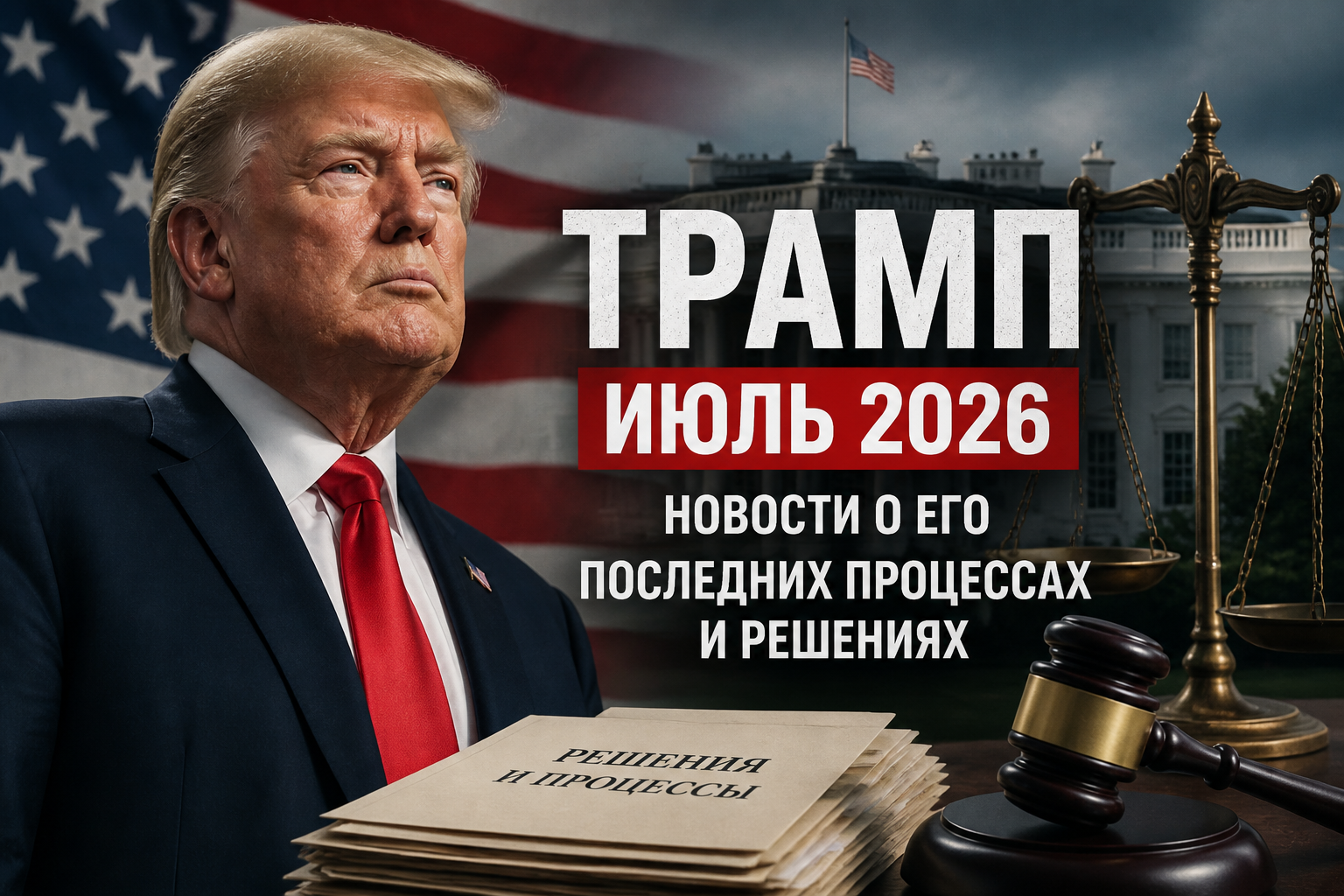 Трамп июль 2026: суды, решения и политика