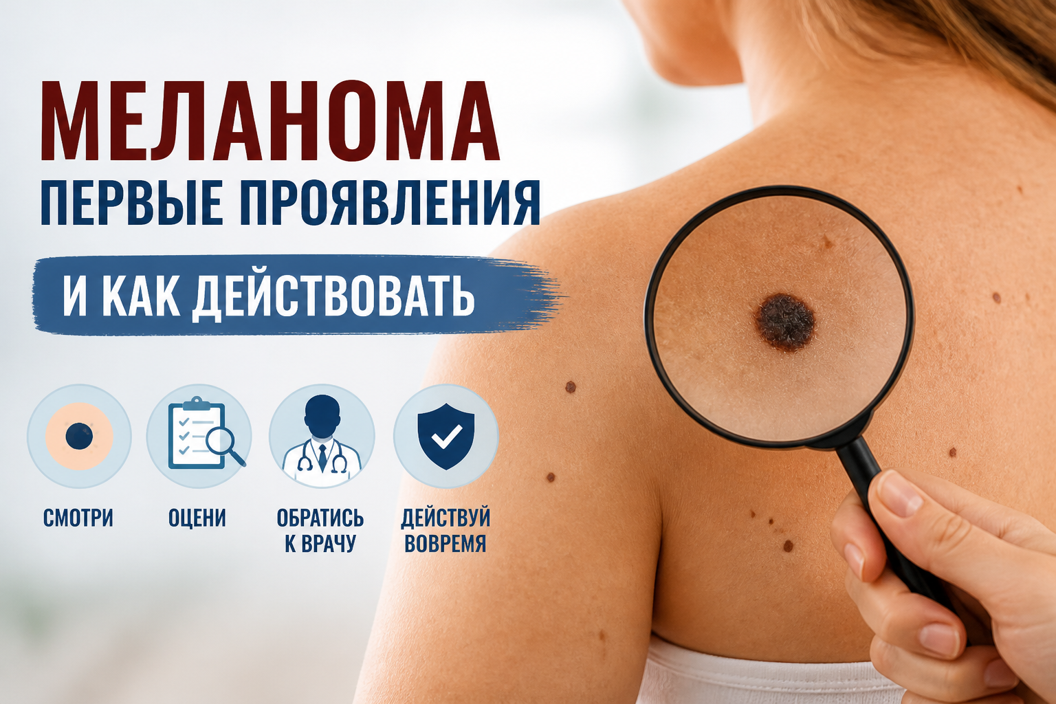 Меланома: первые признаки и что делать при обнаружении