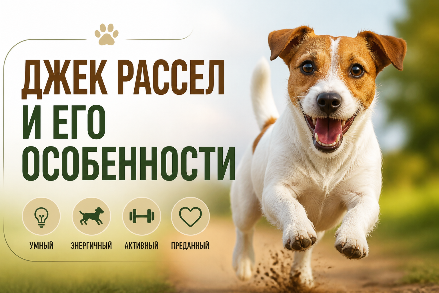 Джек-рассел-терьер: особенности породы и характер